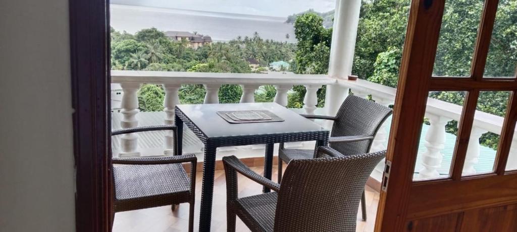Balkón nebo terasa v ubytování Tandif Villa Sea View