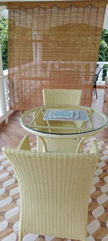 Posezení v ubytování Tandif Villa Sea View