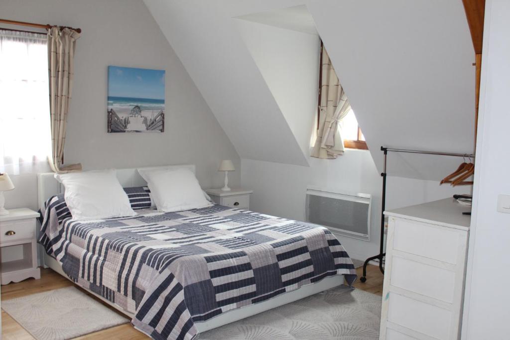 Postel nebo postele na pokoji v ubytování B&B DeValpierre adult only