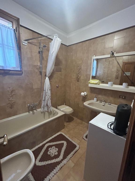 Koupelna v ubytování B&B Relax