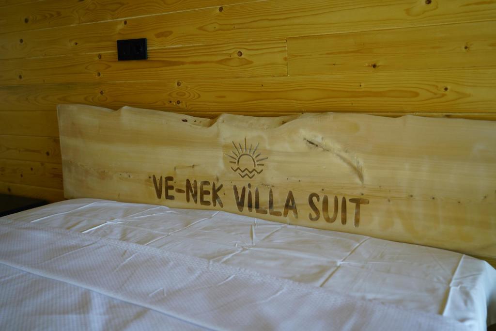 Postel nebo postele na pokoji v ubytování Venek Viila Suit