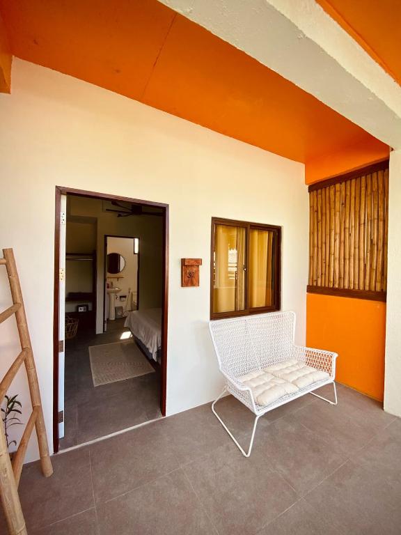 Voodi või voodid majutusasutuse Happiness Hostel Boracay toas