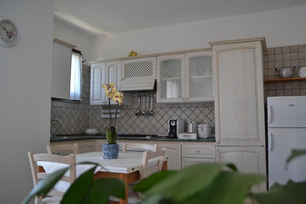 Kuchnia lub aneks kuchenny w obiekcie Casa delle Conchiglie