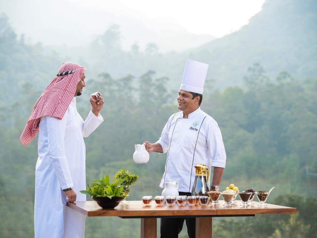 Hosté ubytování The Grand Cliff Resort Munnar