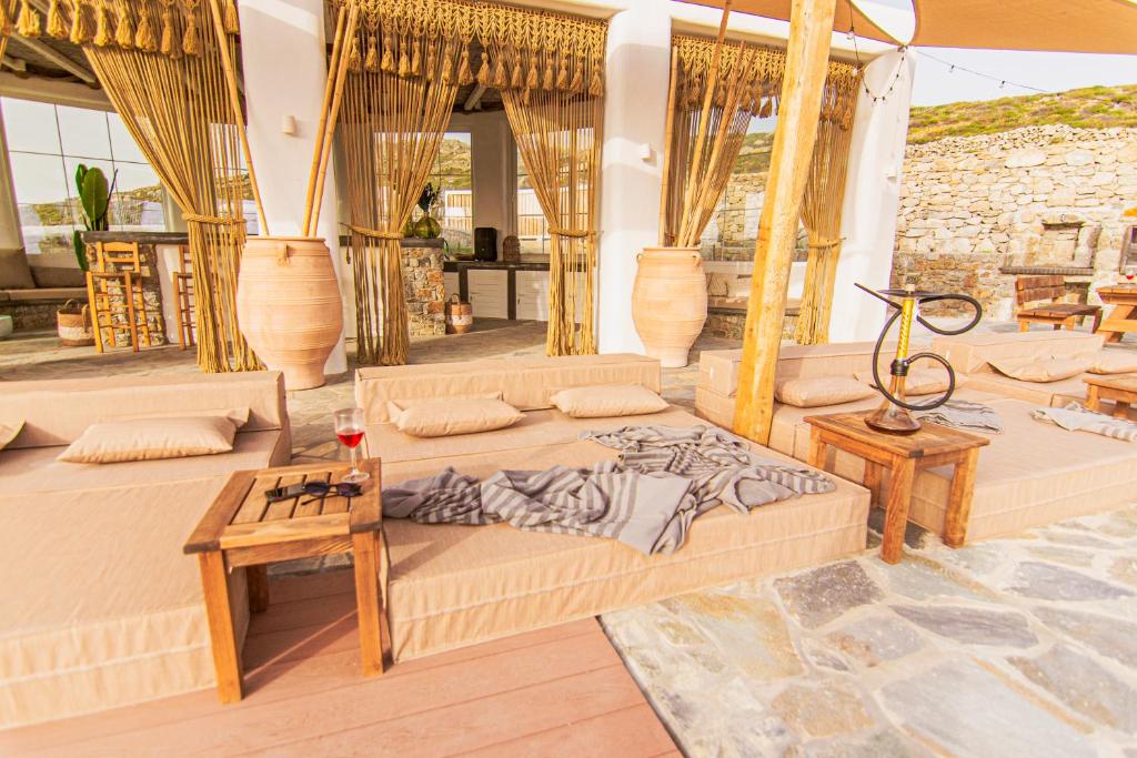Posedenie v ubytovaní Villa Poppy Mykonos