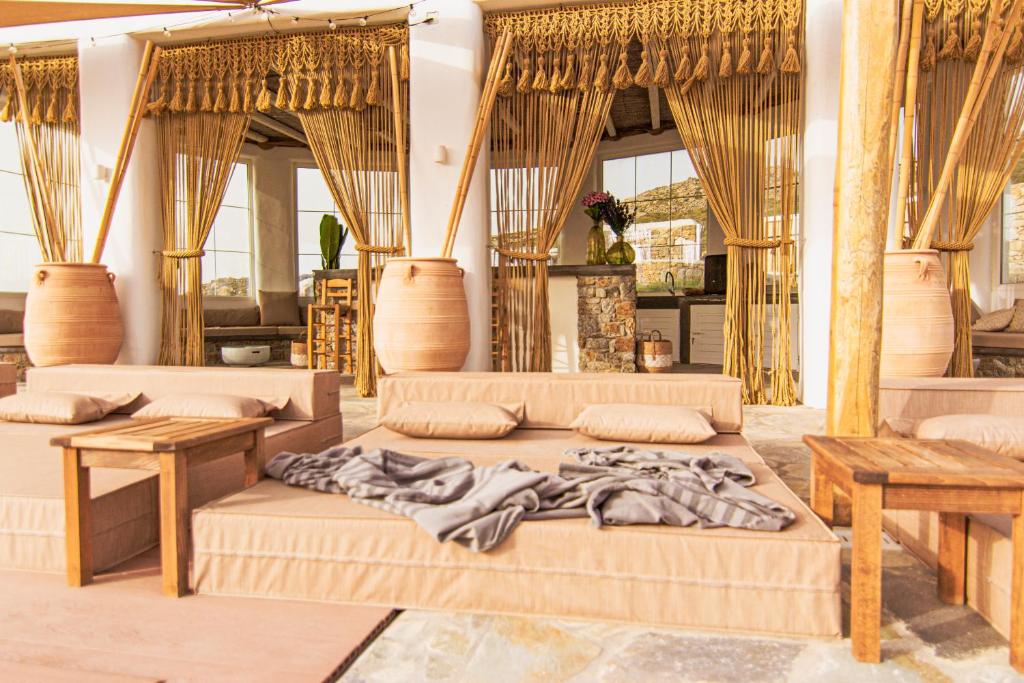 Posedenie v ubytovaní Villa Poppy Mykonos