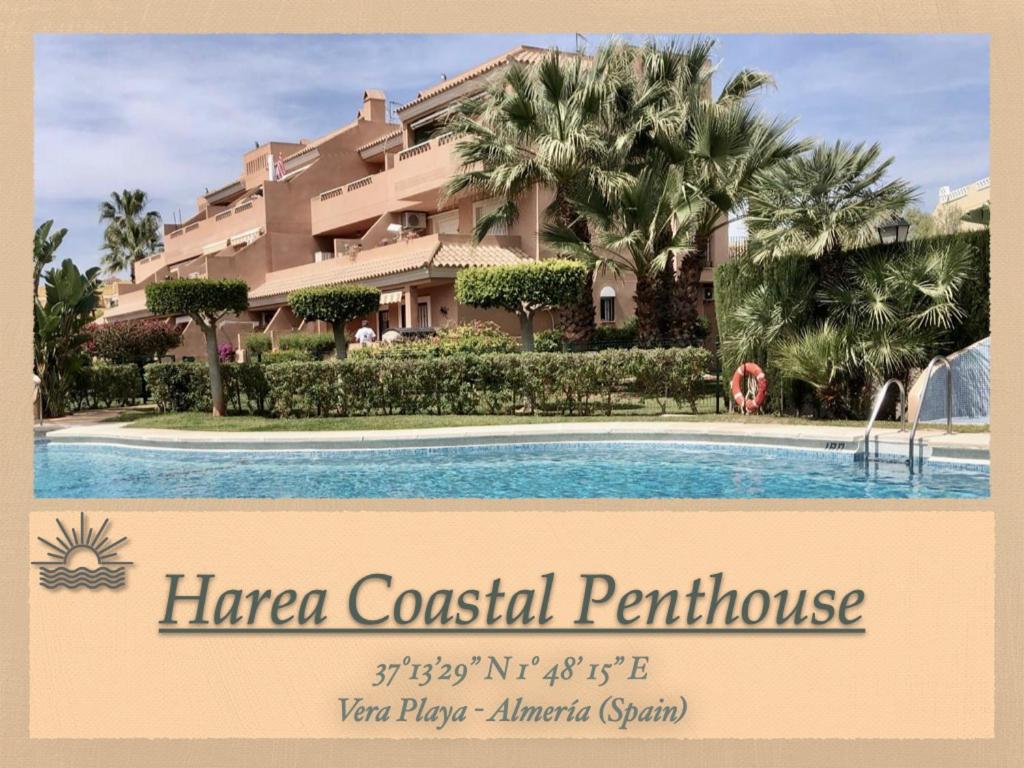 a picture of a resort with a swimming pool at Harea Coastal Penthouse Naturist Area in Playas de Vera