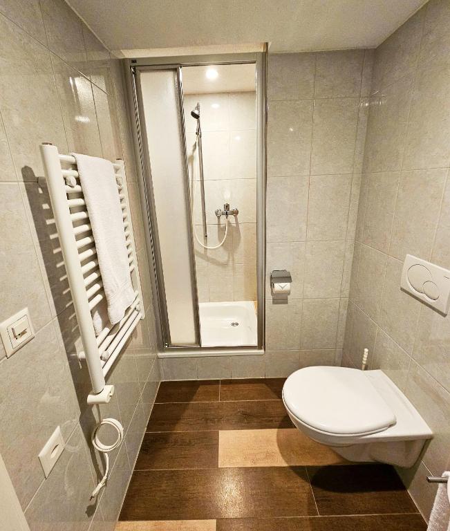 Koupelna v ubytování Hotel Taverne zur Linde