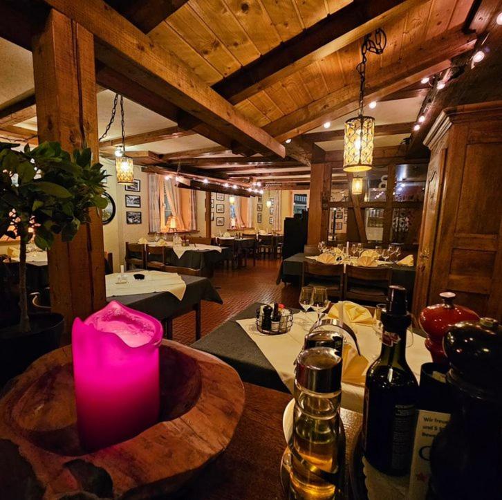 Nápoje v ubytování Hotel Taverne zur Linde