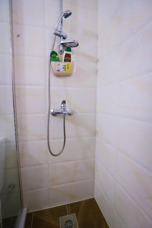 Koupelna v ubytování Kuća JEKA
