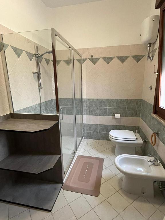Koupelna v ubytování Casa Sofia