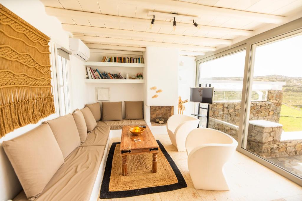 Posedenie v ubytovaní Villa Poppy Mykonos