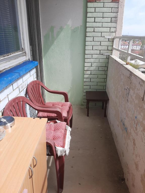 Predel za sedenje v nastanitvi Apartman Oskar
