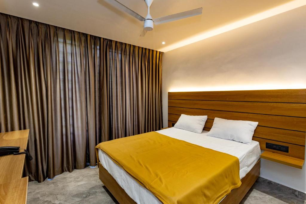 Postel nebo postele na pokoji v ubytování Uphills boutique hotel