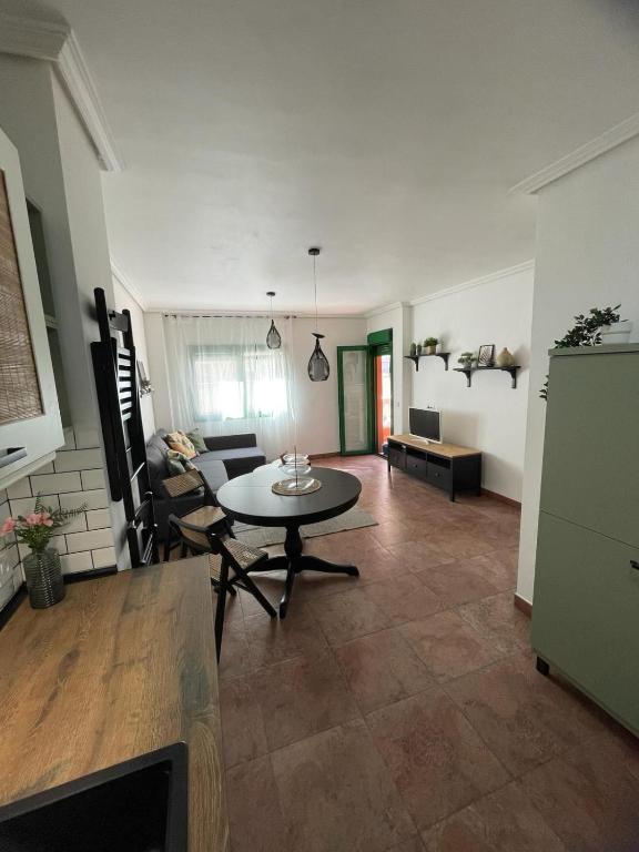 Kuchyň nebo kuchyňský kout v ubytování Precioso apartamento en Roquetas de Mar