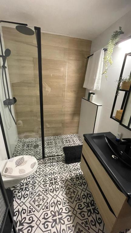 Koupelna v ubytování Precioso apartamento en Roquetas de Mar