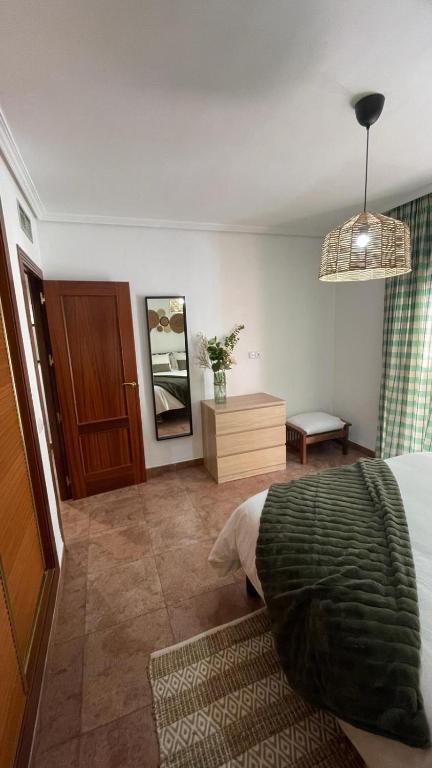 Postel nebo postele na pokoji v ubytování Precioso apartamento en Roquetas de Mar