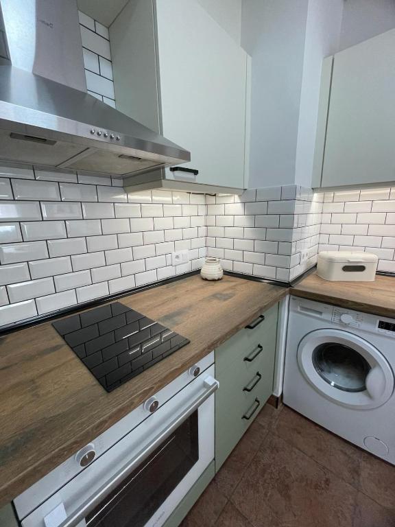 Kuchyň nebo kuchyňský kout v ubytování Precioso apartamento en Roquetas de Mar