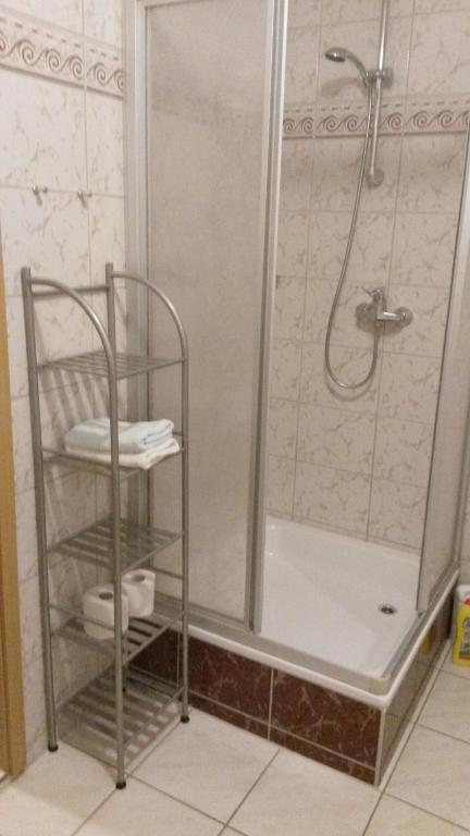 Koupelna v ubytování Gästehaus Zur Sorge