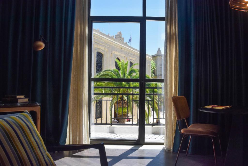 Część wypoczynkowa w obiekcie Pagopoieion - Adults Only Suites