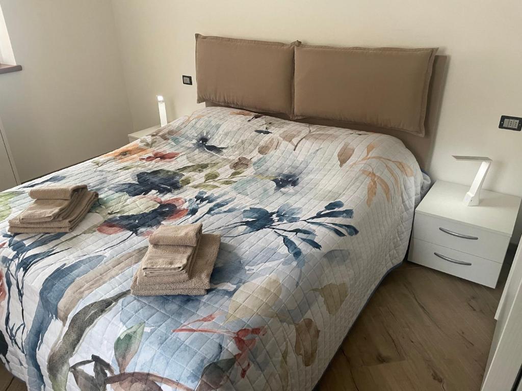 Postel nebo postele na pokoji v ubytování Casa Lucia