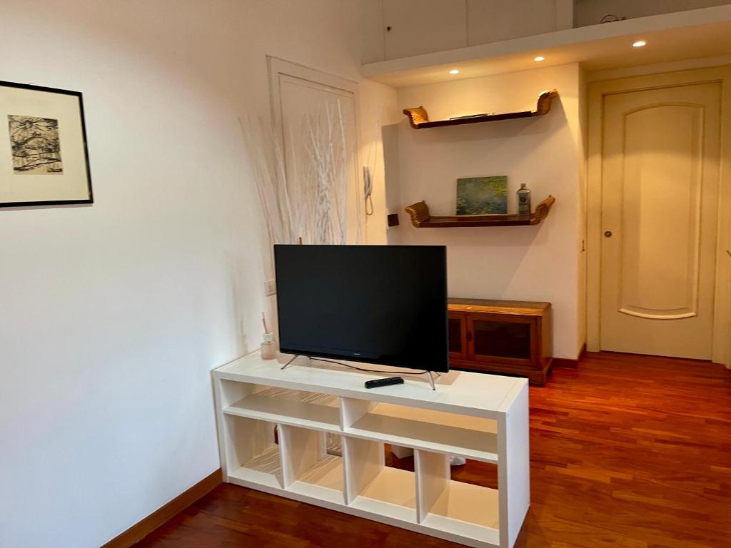 TV a/nebo společenská místnost v ubytování Edi's House