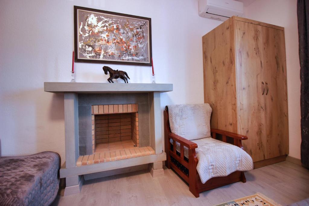 Posezení v ubytování Emblematic House Apartment 4