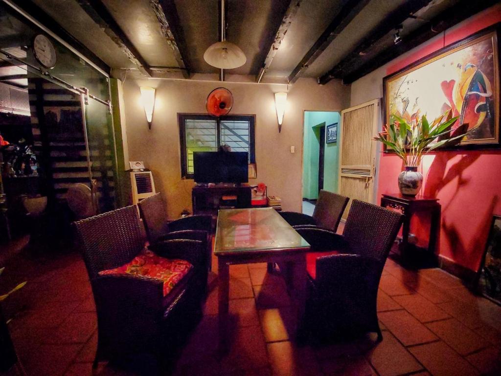 Posezení v ubytování Hanoi Balcony Homestay