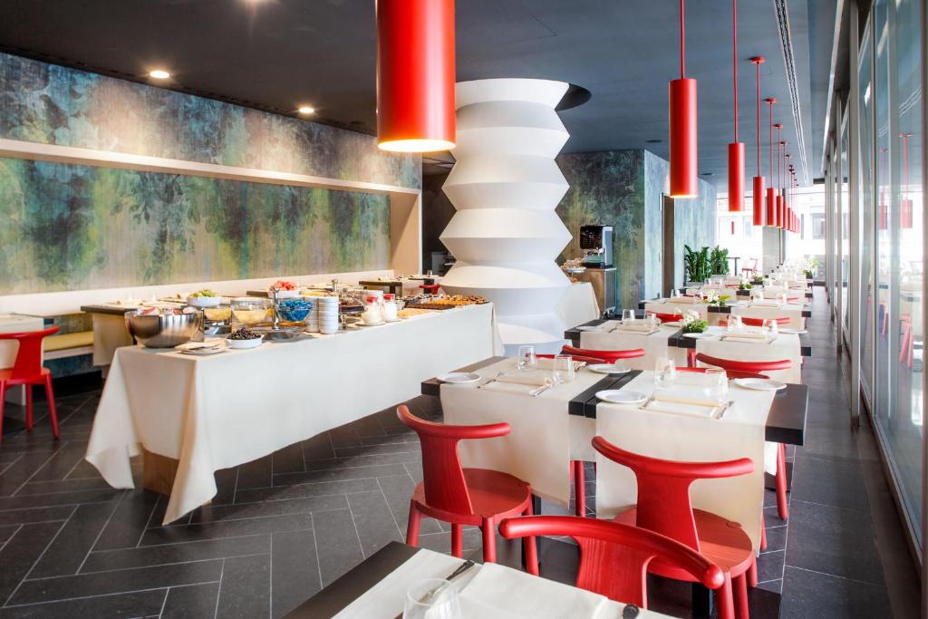 Restaurace v ubytování Glam Milano