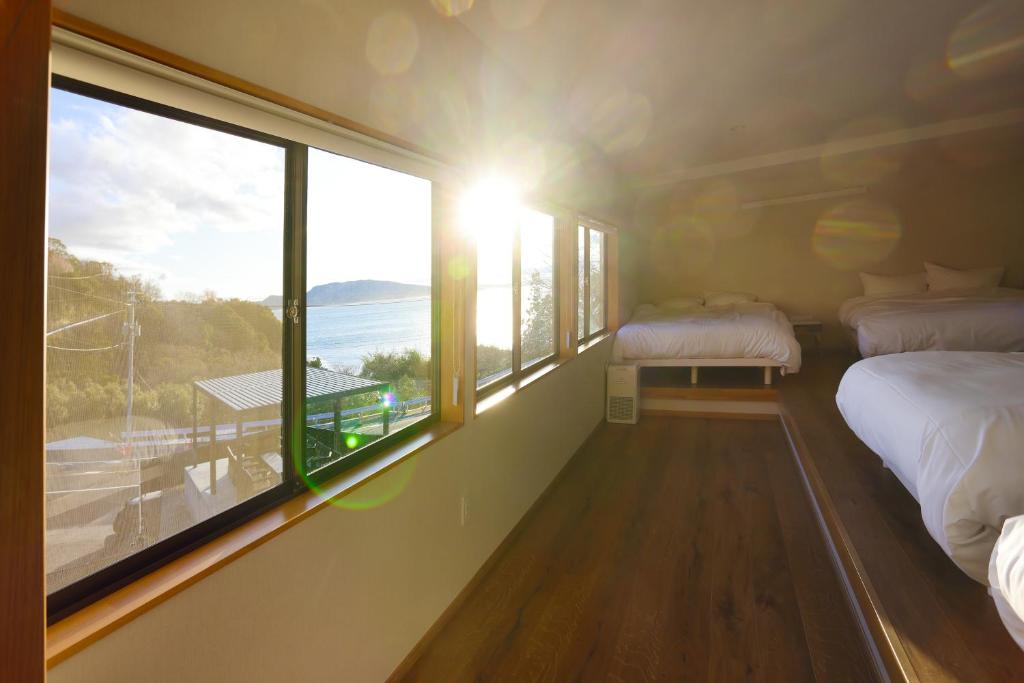 Postel nebo postele na pokoji v ubytování 4S resort eeyan