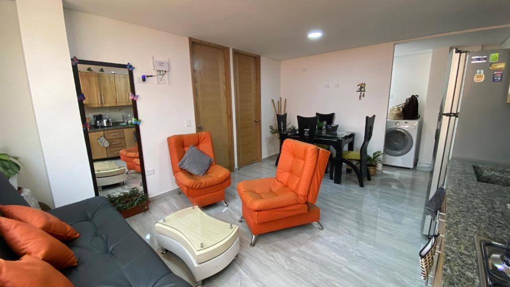 Posezení v ubytování Apartamento Centro Marinilla