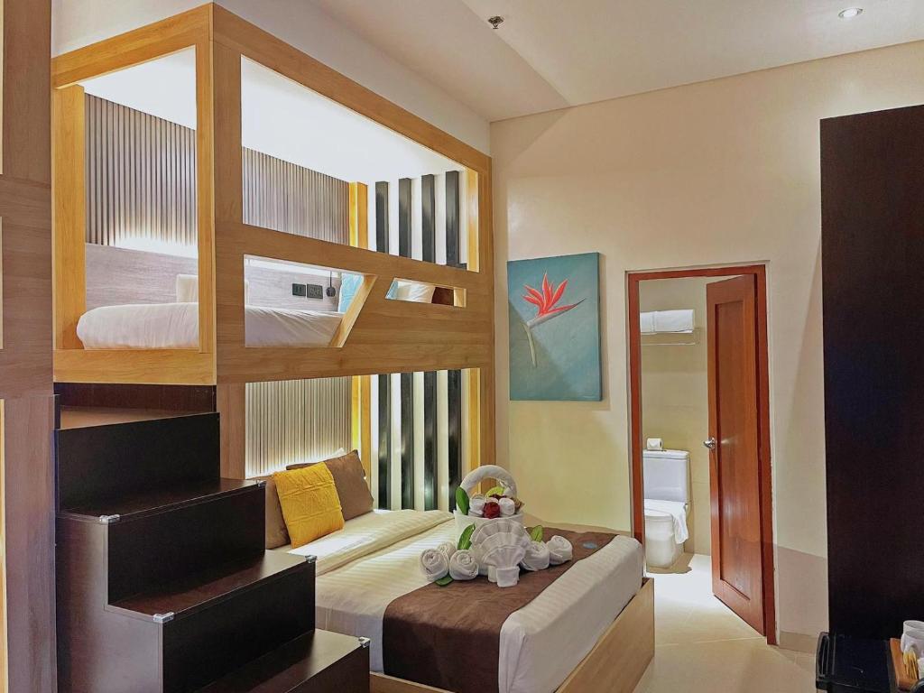 Posezení v ubytování Aloha Boracay Hotel