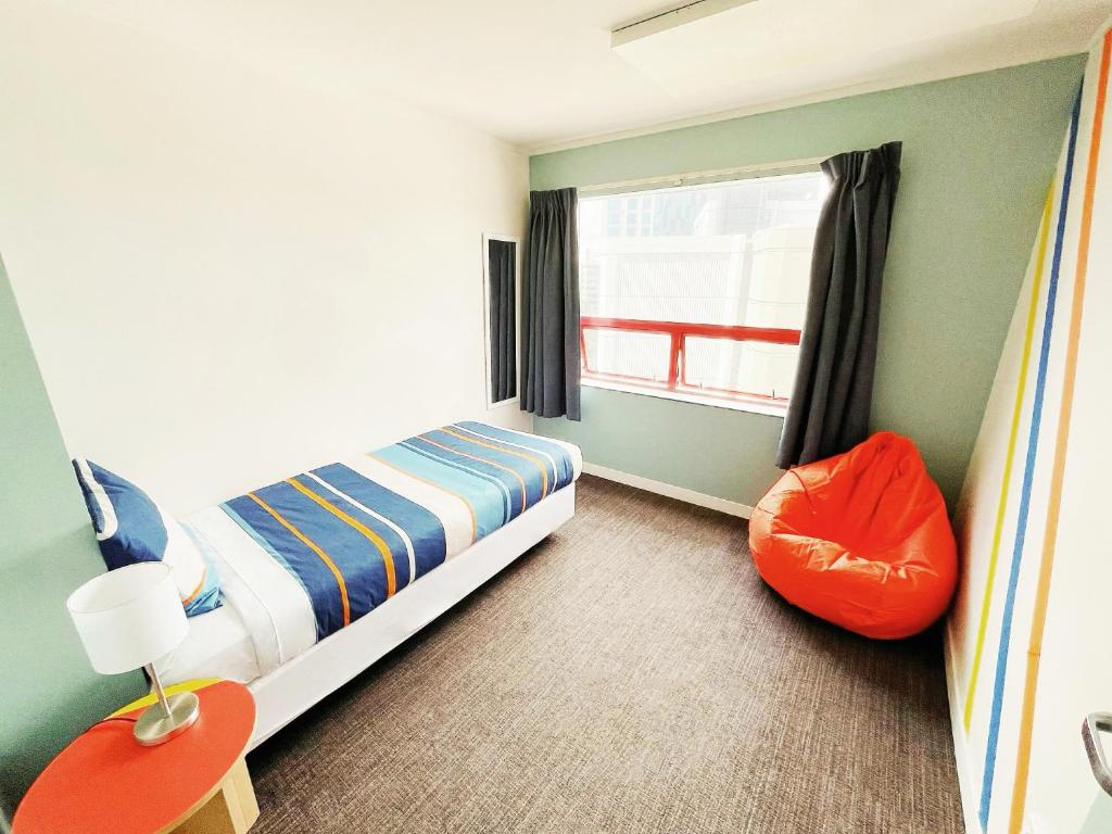 Letto o letti in una camera di United Auckland