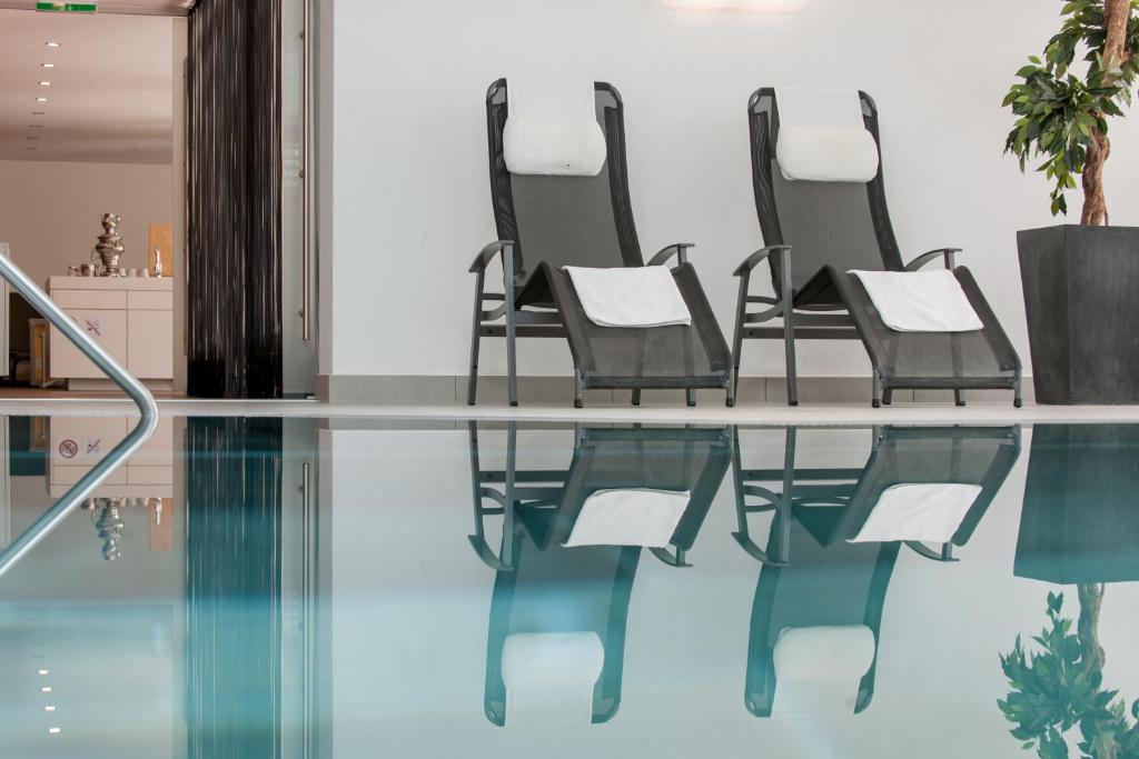 Bazén v ubytování Hotel Bergwelt nebo v jeho okolí