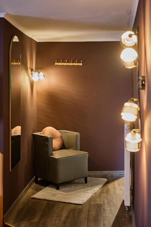 Posezení v ubytování Hotel Roter Hahn