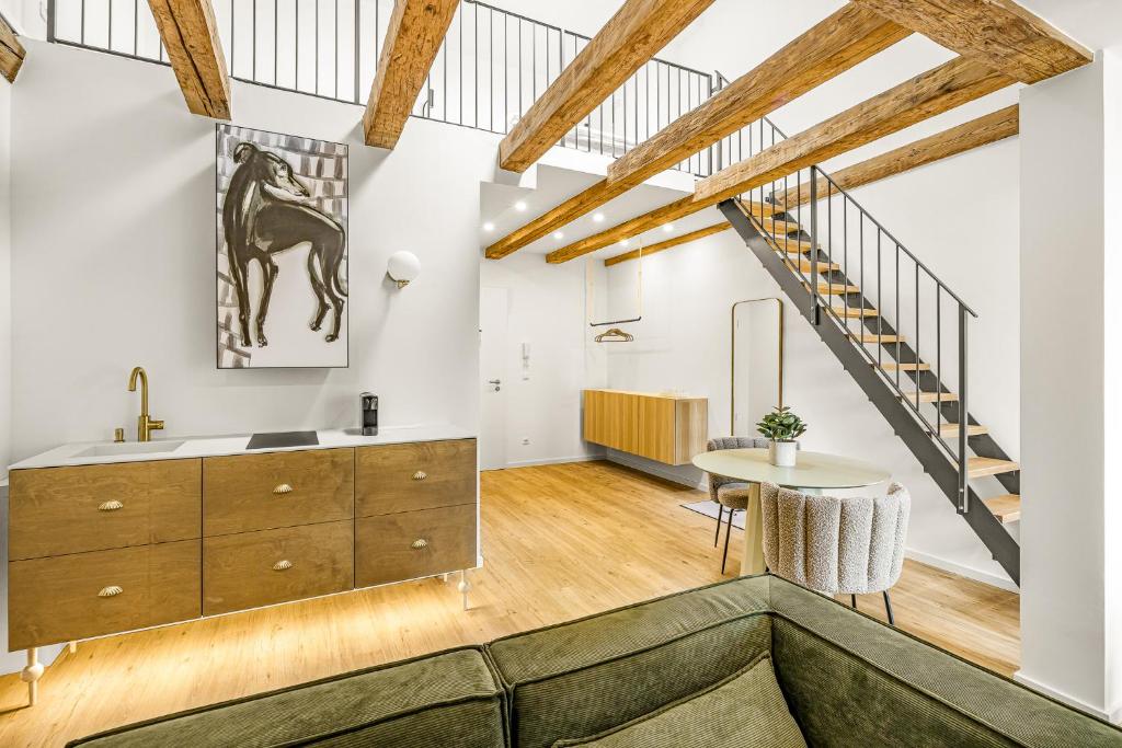 kalm stay - a design Aparthotel - Resim 10