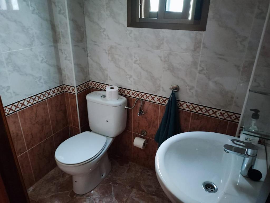 Koupelna v ubytování Casa Blanca w sercu Andaluzji / Finca / Village House