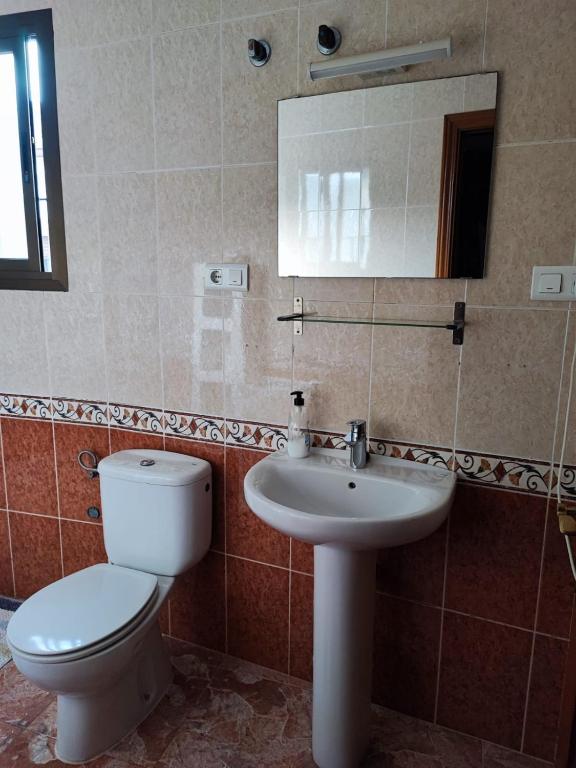 Koupelna v ubytování Casa Blanca w sercu Andaluzji / Finca / Village House