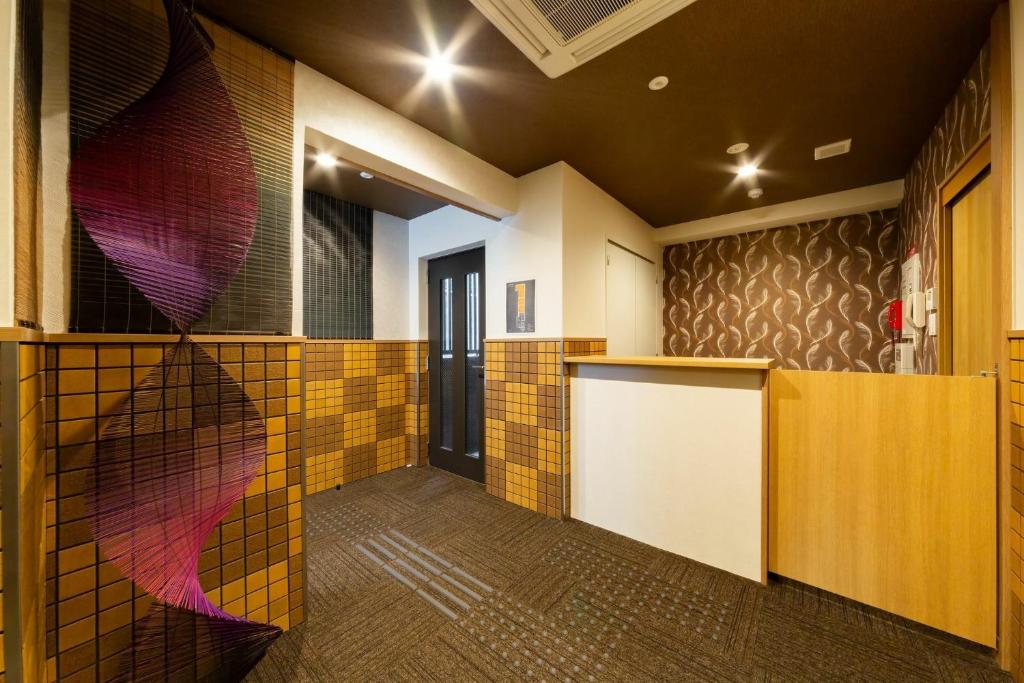 Kuchyň nebo kuchyňský kout v ubytování HOTEL DORIA
