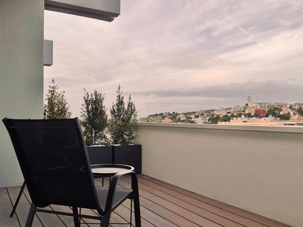 Balkón nebo terasa v ubytování Mameli View Cagliari