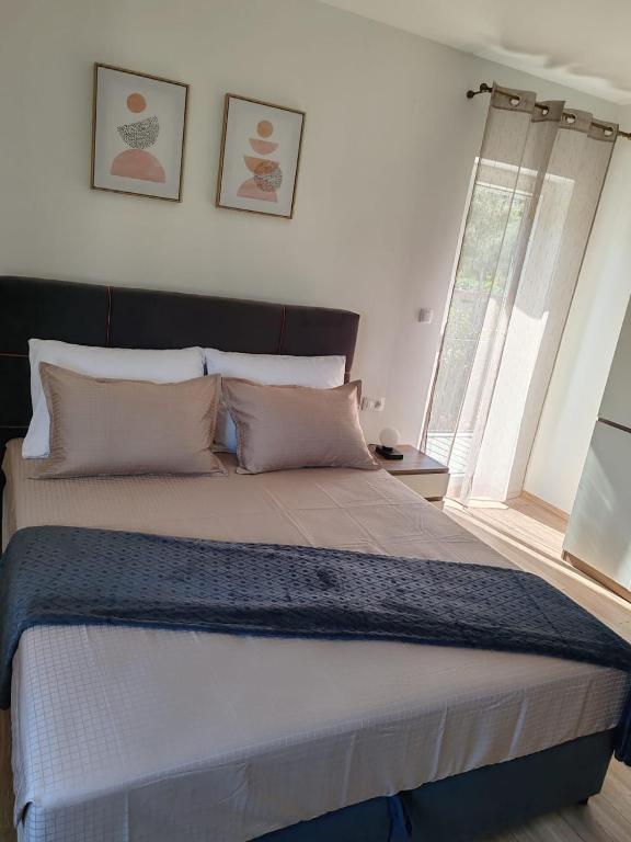 Postel nebo postele na pokoji v ubytování Sunny Apartment