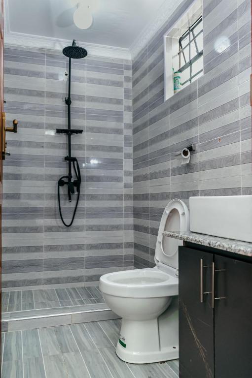 Koupelna v ubytování Juston Homes AirBNB kisii