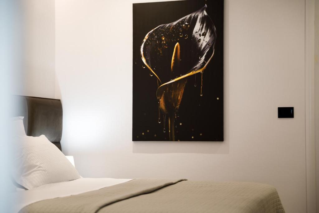 Voodi või voodid majutusasutuse CastleView Inn toas