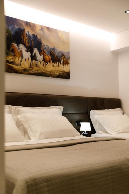Voodi või voodid majutusasutuse CastleView Inn toas