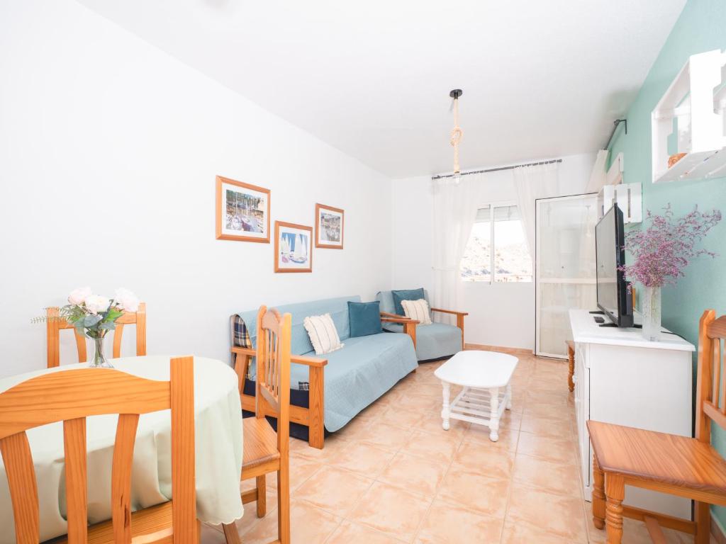 Posedenie v ubytovaní Apartamentos El Calón Playa