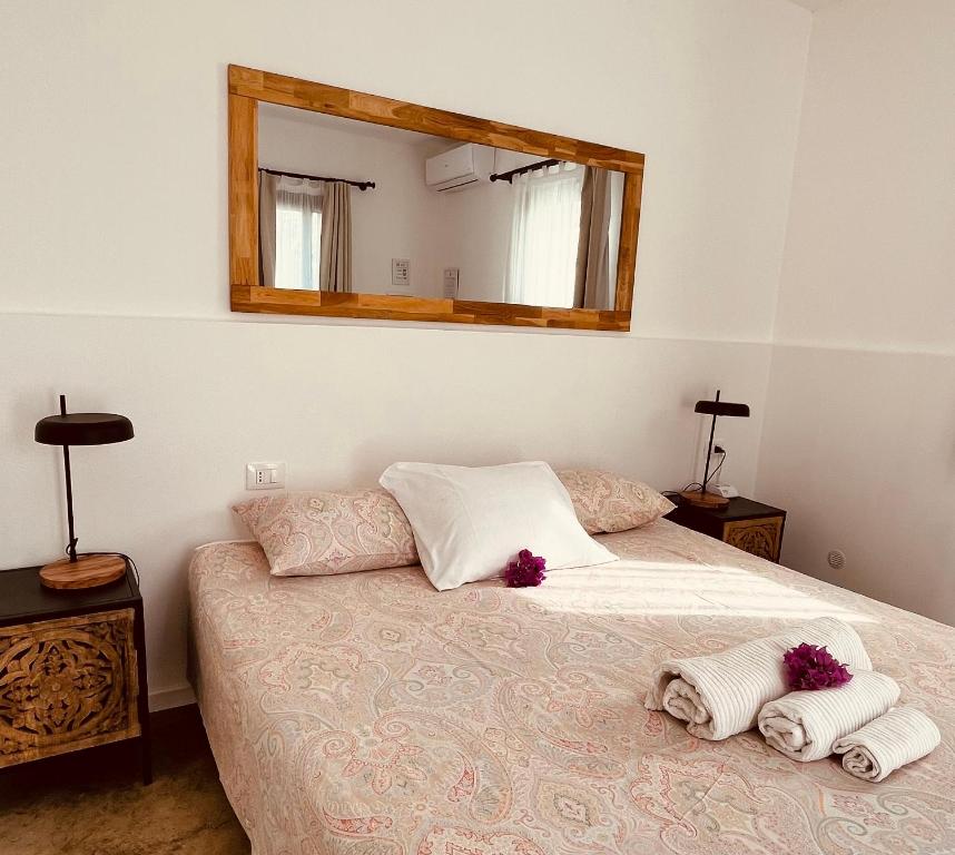 Postel nebo postele na pokoji v ubytování MAYANA SICILY - The suites