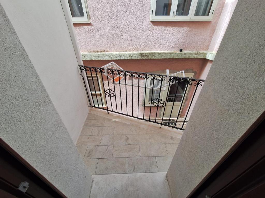 Balkón nebo terasa v ubytování Dommu Amsicora