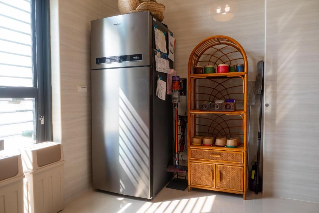 Kuchyň nebo kuchyňský kout v ubytování GOLD HOME