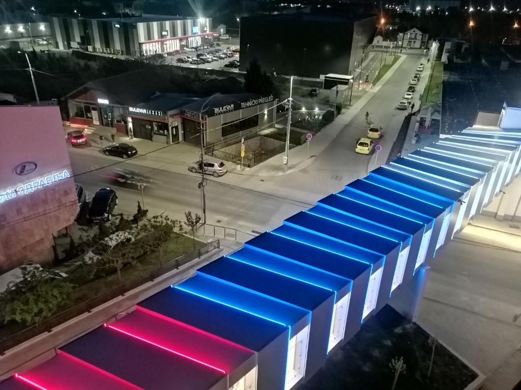 Budova, kde se apartmán nachází