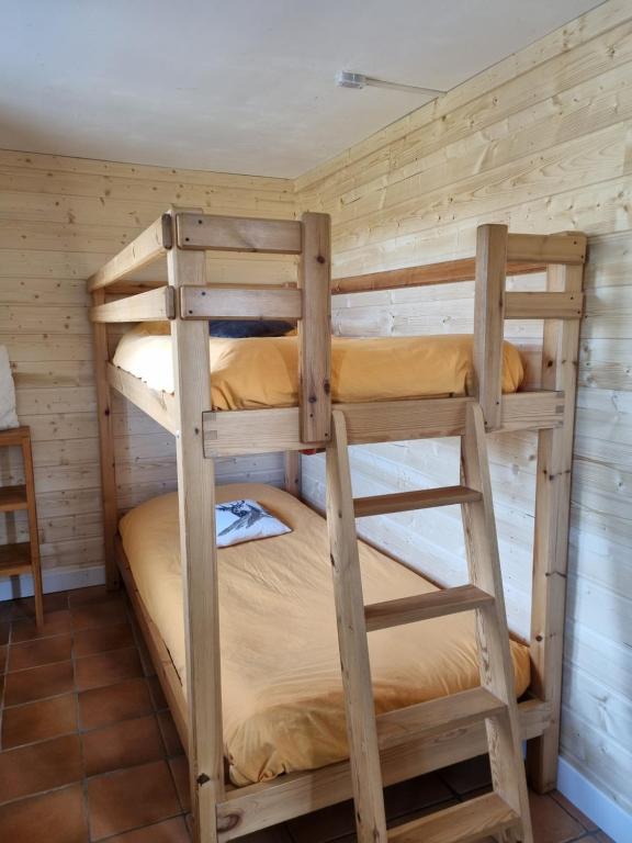 Postel nebo postele na pokoji v ubytování Orri de Planès